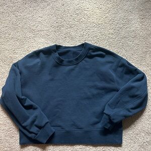 Lululemon Perfectly Cropped Oversized Crew